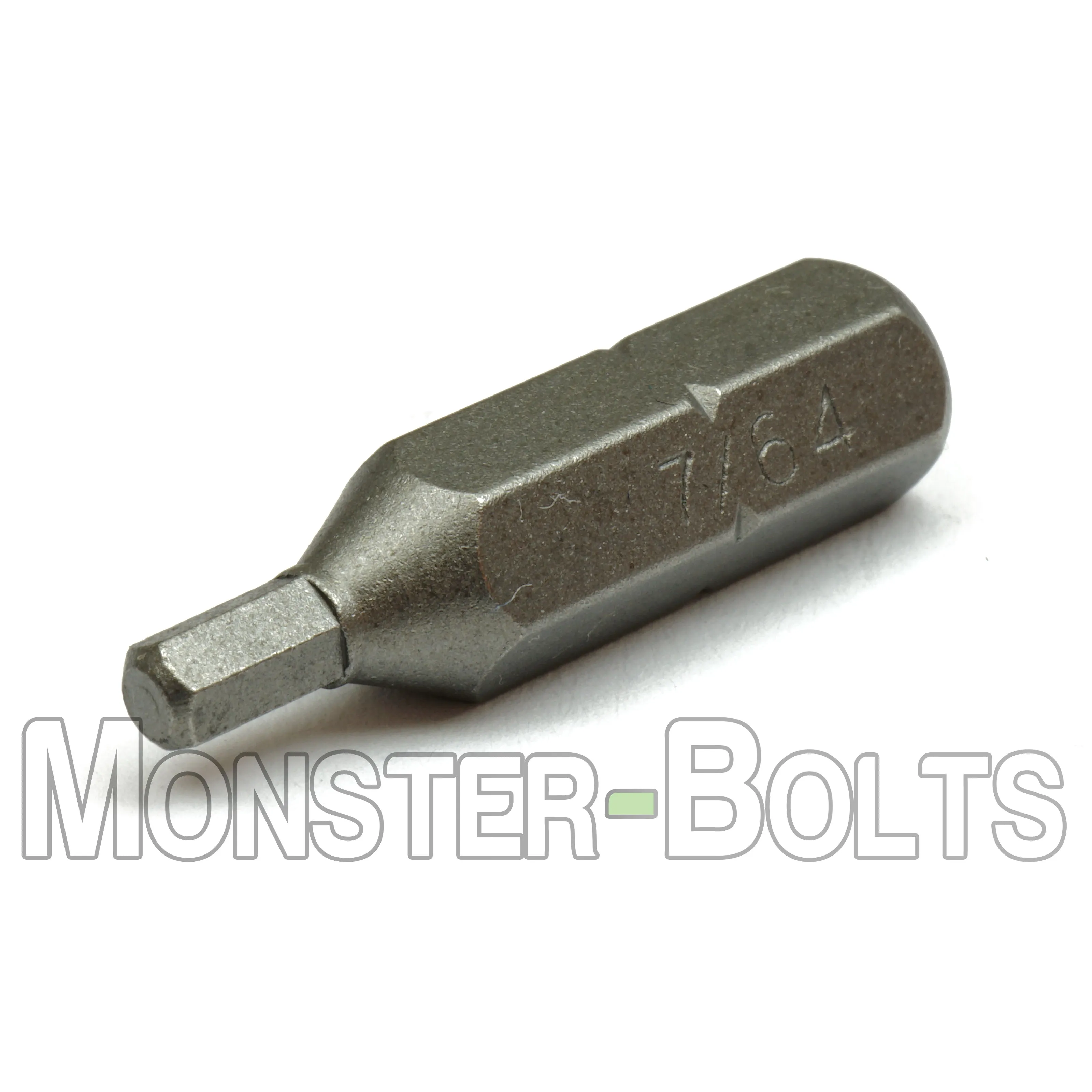 1-inch Hex Insert Drive Bits 1/4" Hex Shank Screwdriver / Drill Bits, S2 Steel