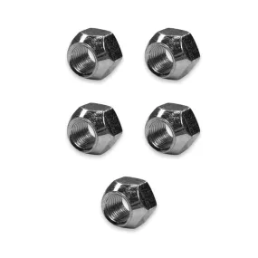1/2-20 Zinc Plated Open End Acorn Lug Nuts | 3/4" Hex, 5 Qty (BCP1025)