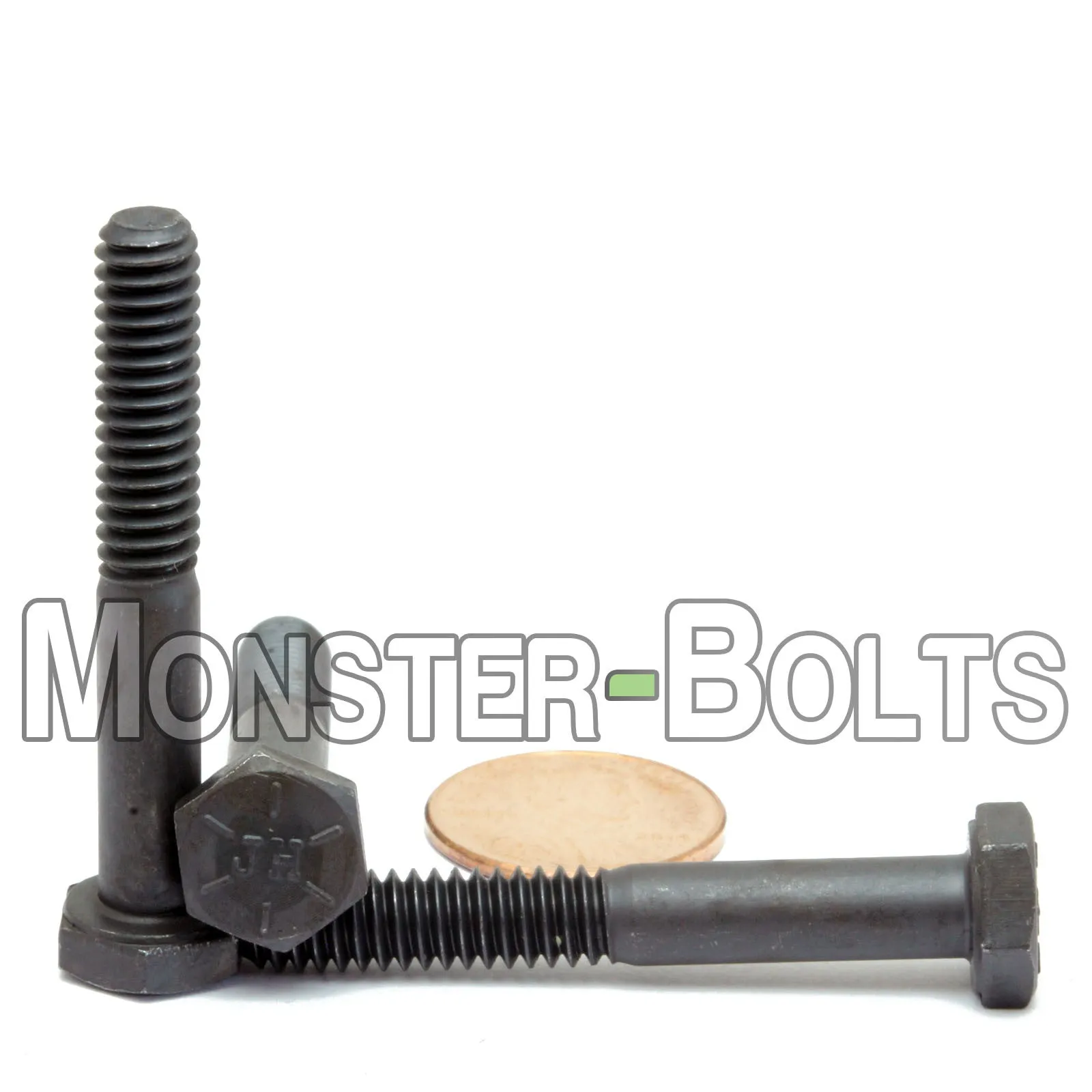 1/4"-20 Hex Cap Bolts screws Grade 8 Alloy Steel with Black Oxide