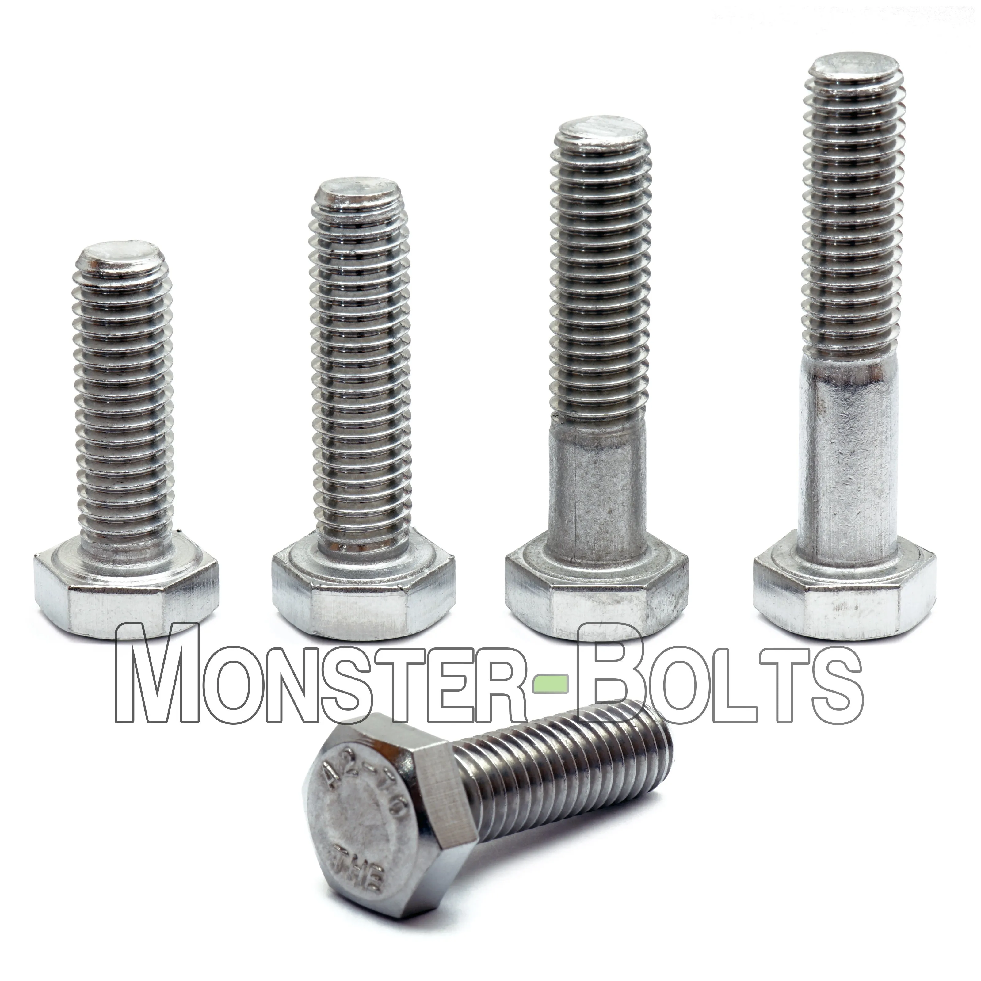 1/4"-20 Stainless Steel Hex Cap Bolts / screws, 18-8 (A2)