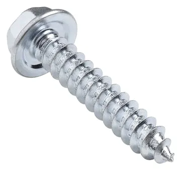 7/16 HEX WASHER HEAD TYPE-A COARSE THREAD Sheet Metal (Lag) Screws Zinc Plated Steel