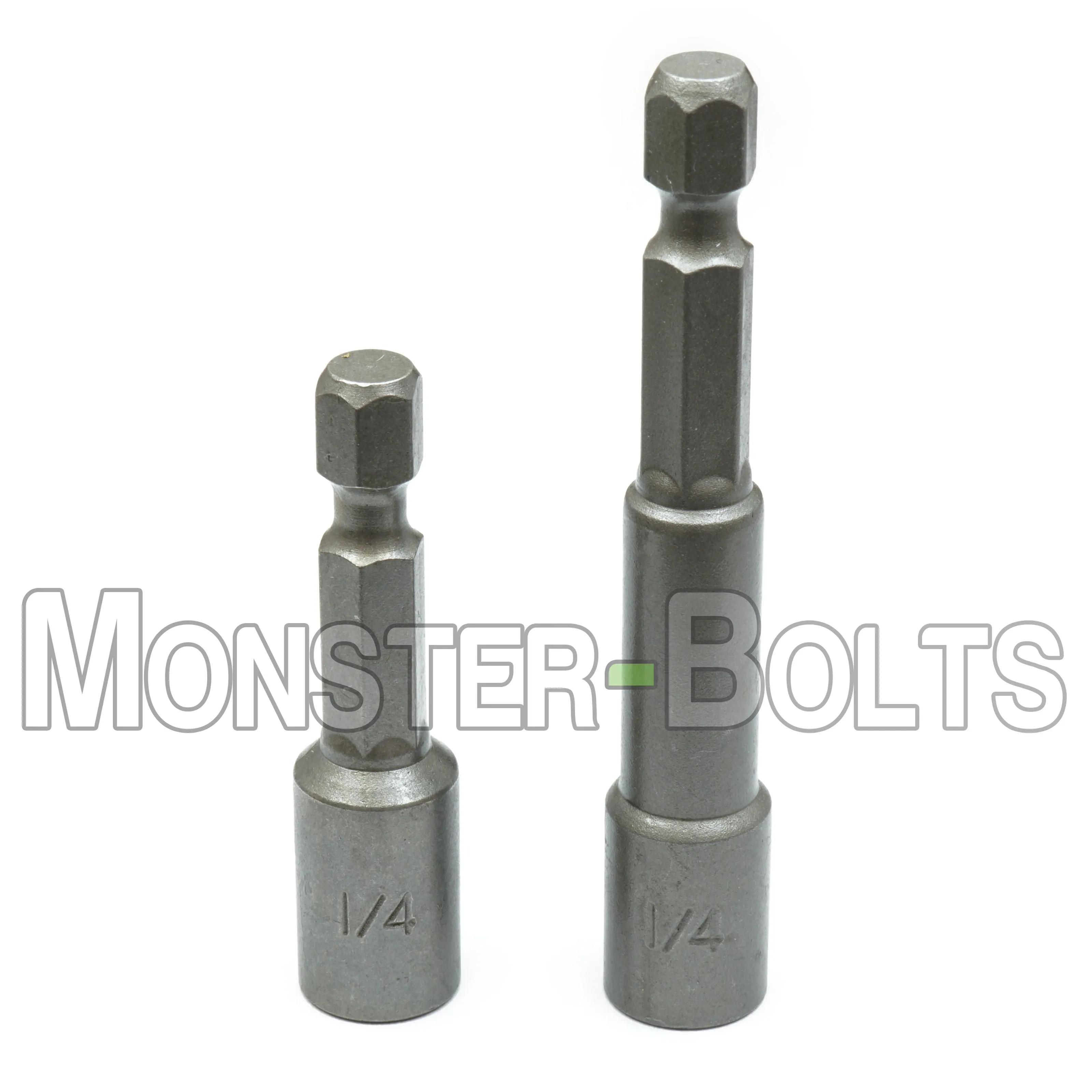 B-Stock 1/4" Magnetic Nutsetters, 1/4" Hex Power Shank w/ Industrial Grade Magnet