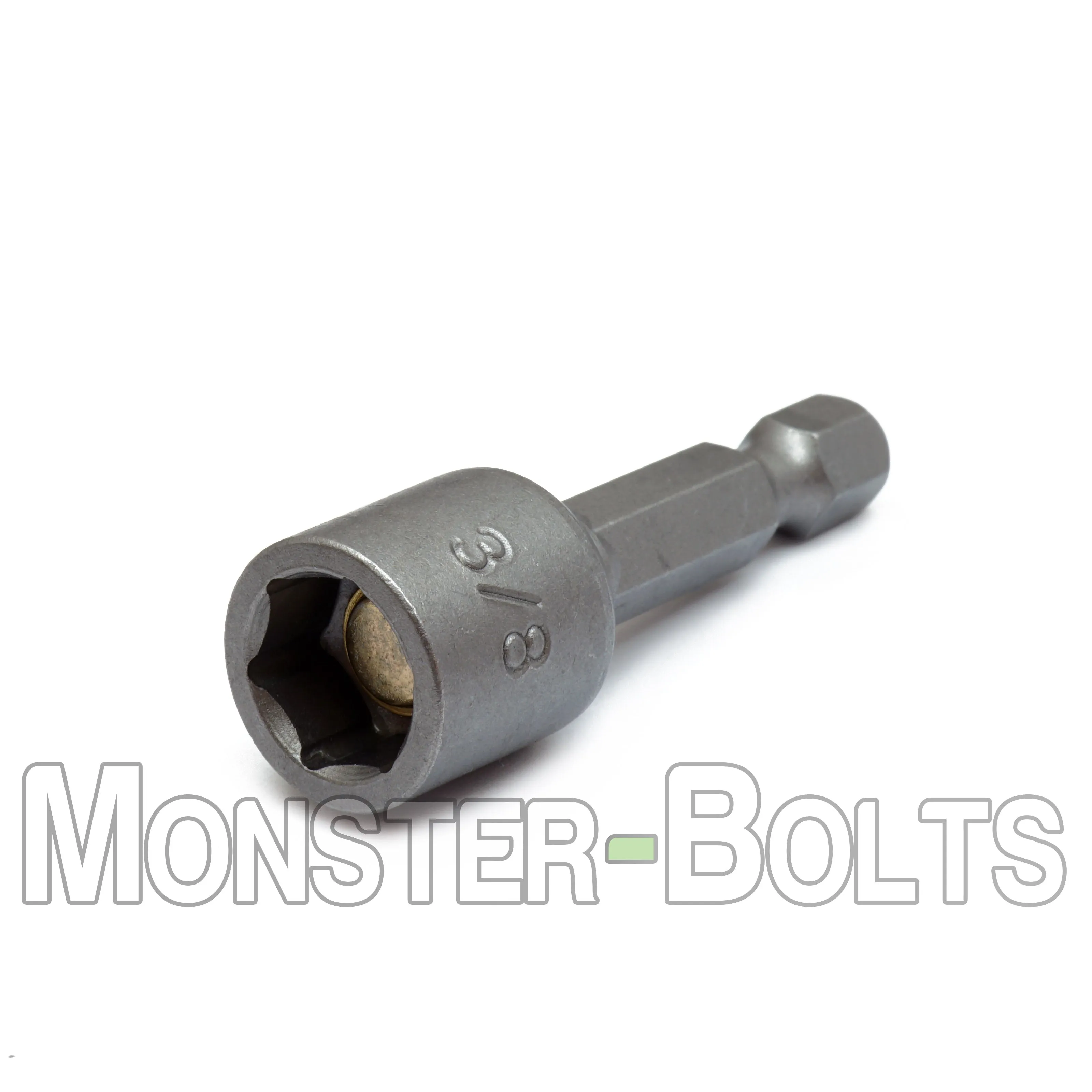 B-Stock 3/8" Magnetic Nutsetters, 1/4" Hex Power Shank w/ Industrial Grade Magnet