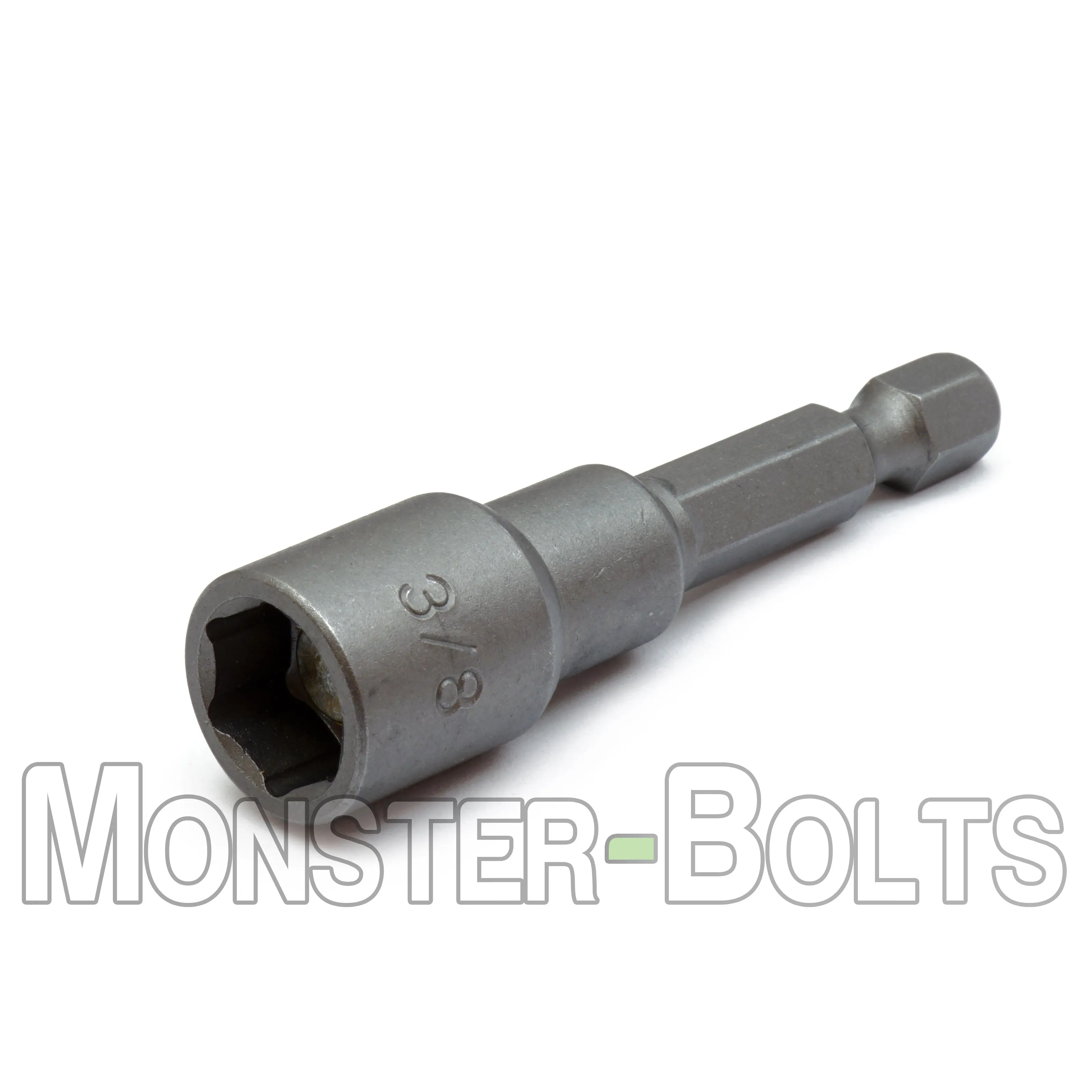 B-Stock 3/8" Magnetic Nutsetters, 1/4" Hex Power Shank w/ Industrial Grade Magnet