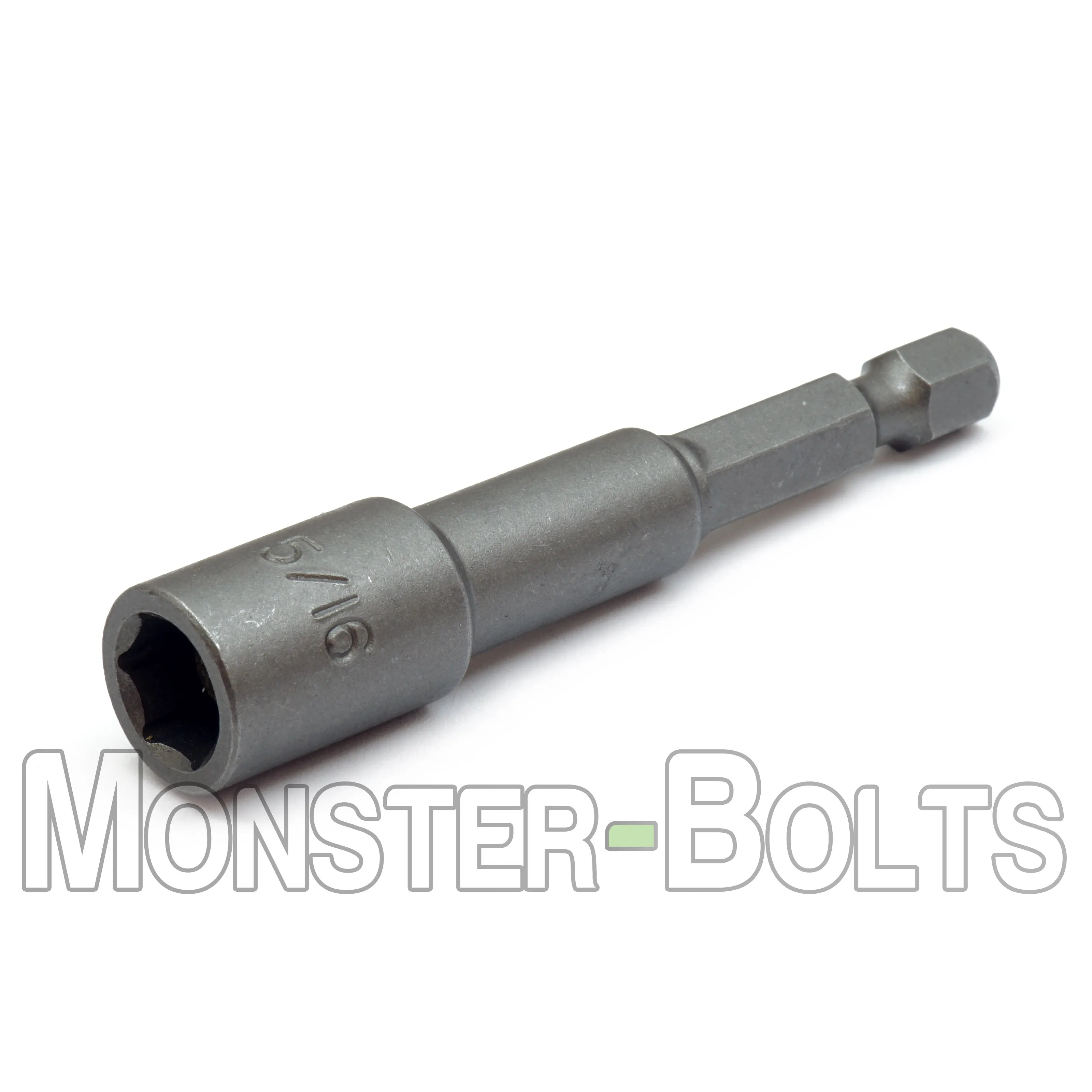 B-Stock 5/16" Magnetic Nutsetters, 1/4" Hex Power Shank w/ Industrial Grade Magnet