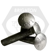 Bulk 1/4"-20 Carriage Bolts A307 Grade A Coarse HDG