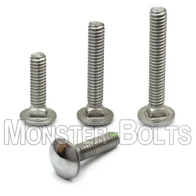 Bulk 3/4"-10 Carriage Bolts Coarse Stainless Steel 18-8 (A2)
