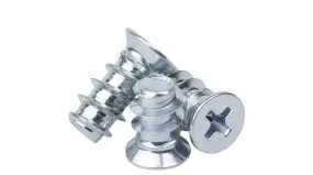 EURO SCREWS #2 Phillips Drive Zinc Plated