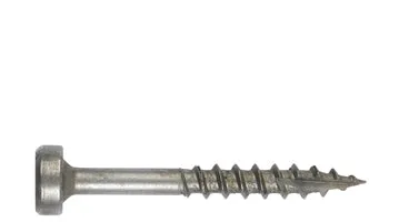 FACE FRAME SCREWS COARSE THREAD (For Softer Woods) #2 Square Drive Plain Dri-Lube Type-17 Drilling Point