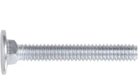 FLAT HEAD CARRIAGE BOLTS Zinc Plated Steel