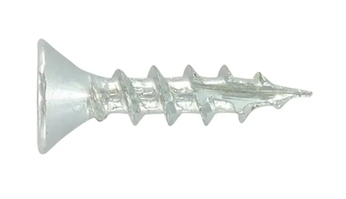 FLAT HEAD DEEP THREAD SCREWS #2 PHILLIPS DRIVE Zinc Plated TYPE-17 DRILLING POINT