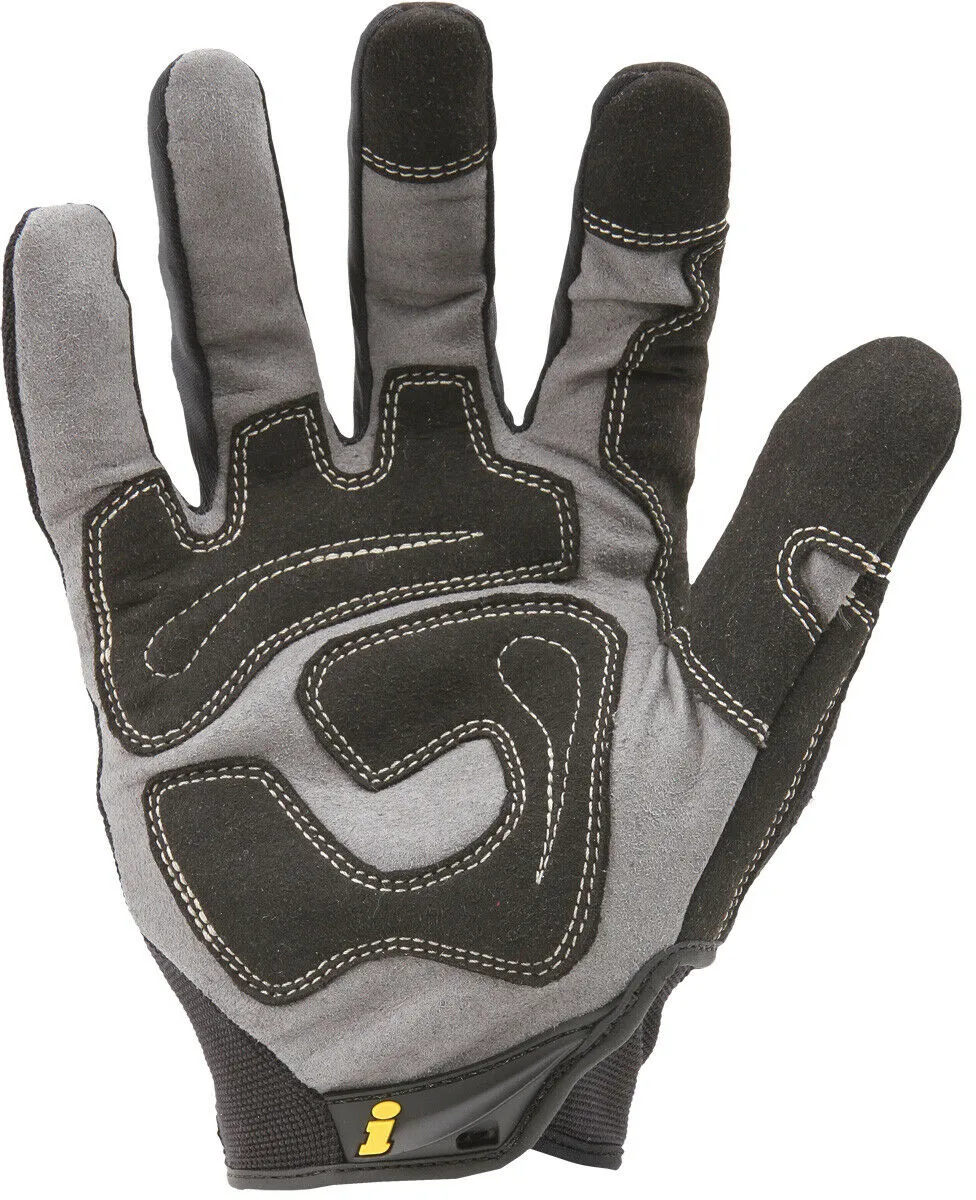 GUG - Ironclad General Utility Work Gloves All Purpose Black Mechanics