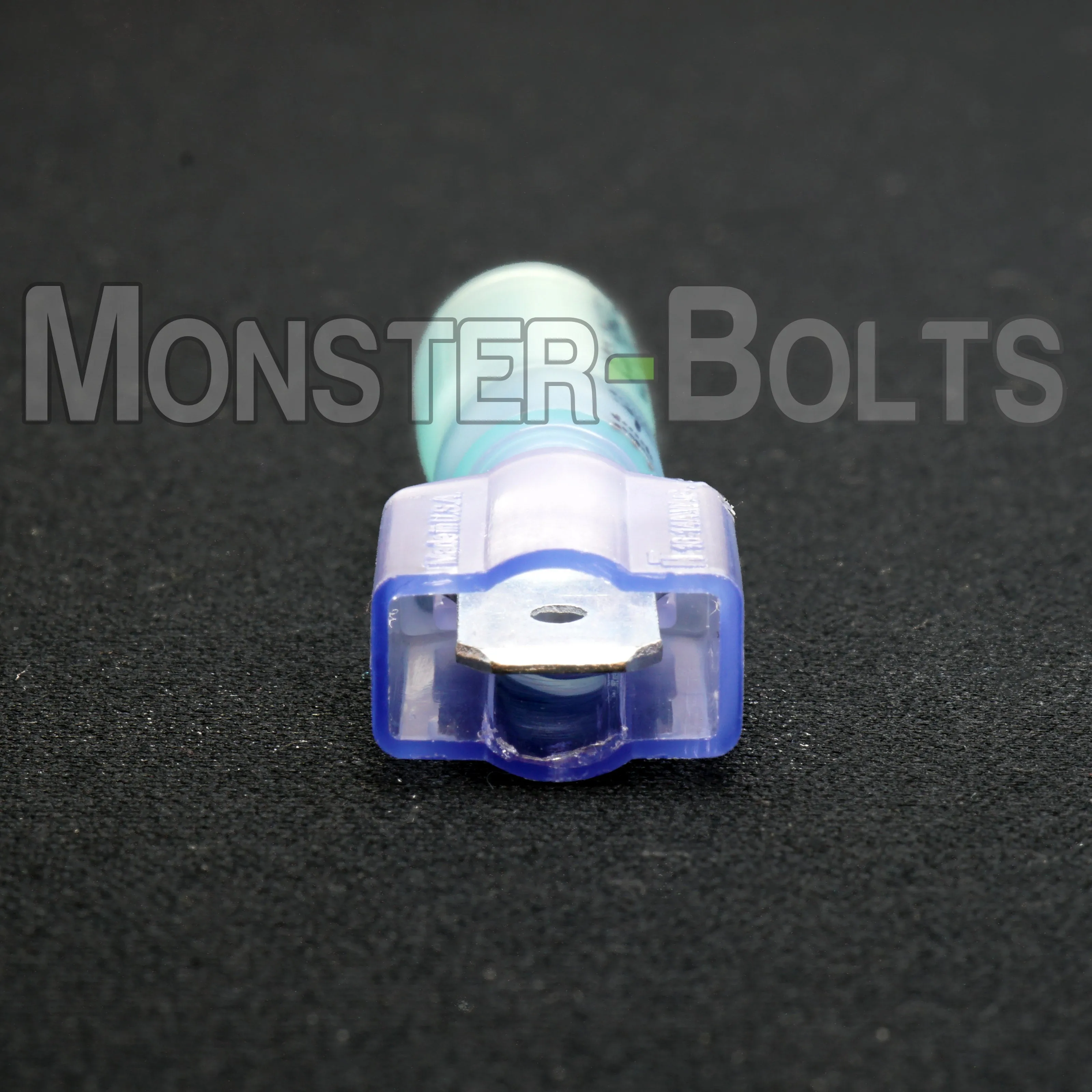 NSPA Krimpa-Seal Fully Insulated Slip-On Connector ?C Blue (16-14 AWG Male)