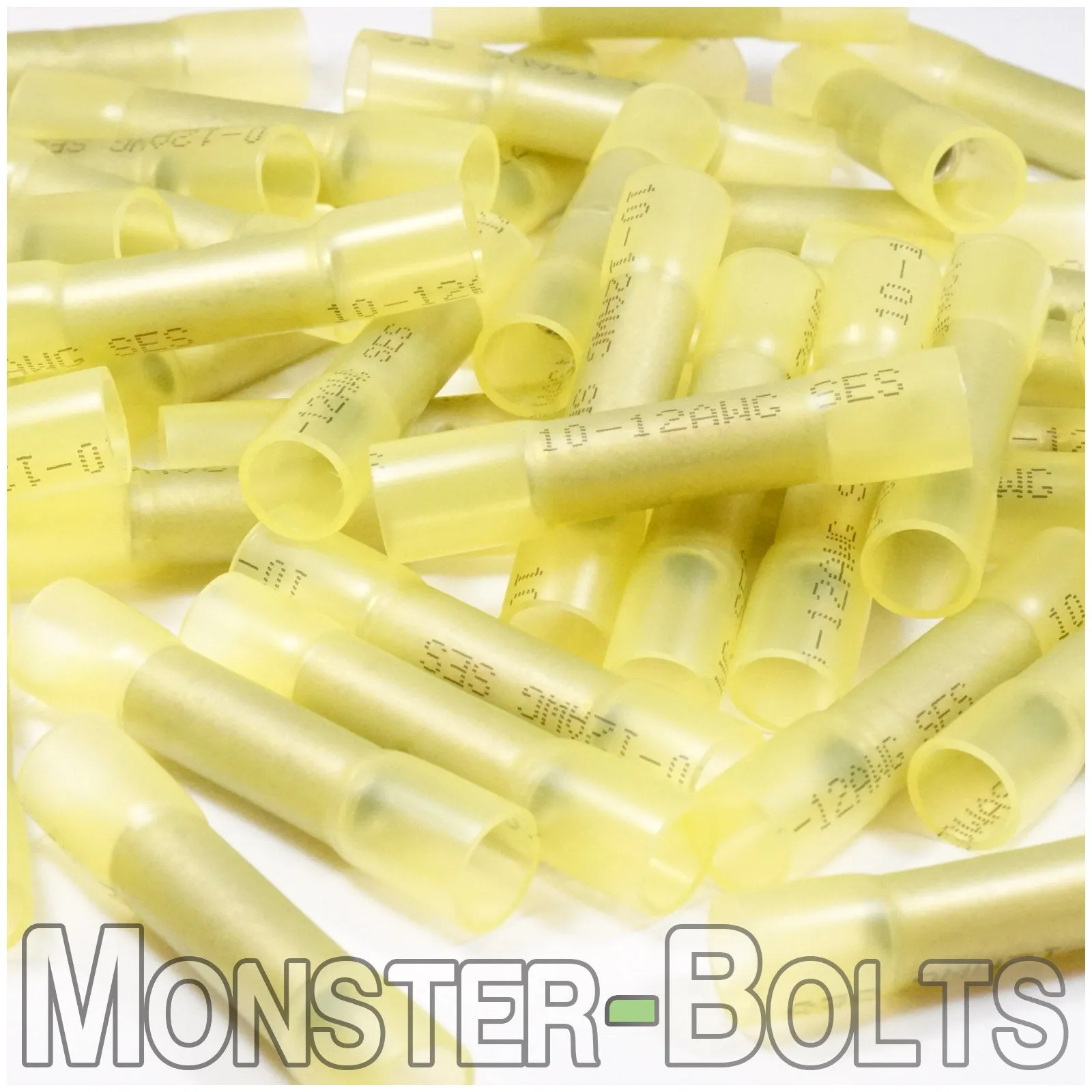 NSPA Krimpa-Seal Sealed Butt Connector ?C Yellow (12-10 AWG)