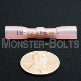 NSPA MultiLink Sealed Crimp & Solder Butt Connector ?C Red (22-18 AWG)