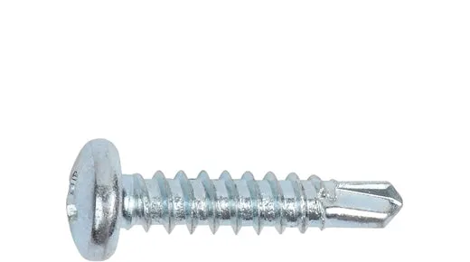 PAN HEAD  SELF DRILLING SCREWS Phillips Drive Zinc Plated