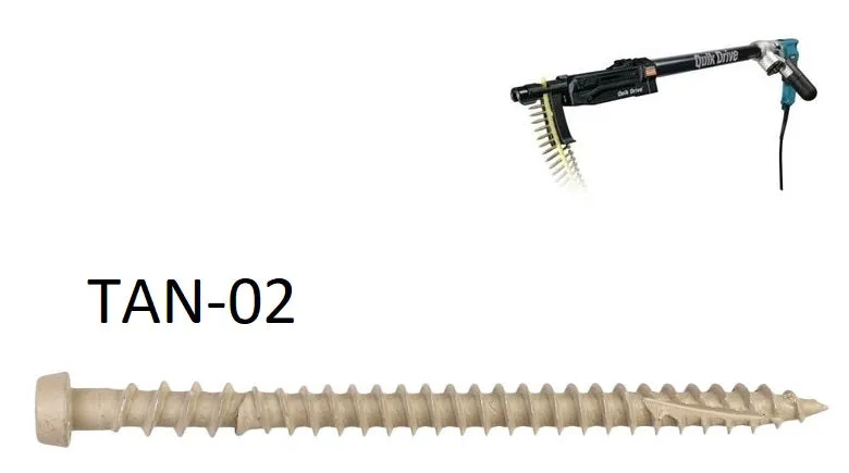Quik Drive? Auto-Feed Systems Deck-Drive? DCU COMPOSITE Screw (Collated)