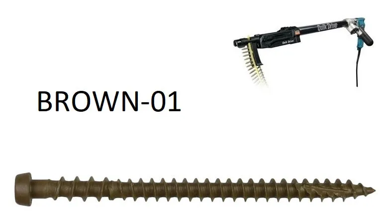 Quik Drive? Auto-Feed Systems Deck-Drive? DCU COMPOSITE Screw (Collated)