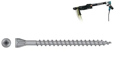 Quik Drive? Auto-Feed Systems DTHQ Trim-Head Decking Screw (Collated)