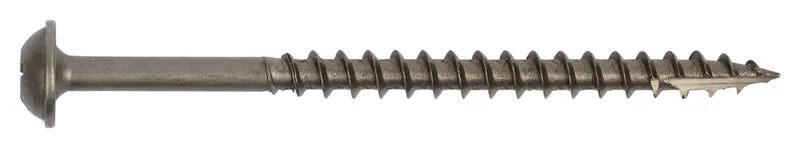 ROUND WASHER HEAD DEEP THREAD SCREWS Combo (Square & Phillips) Drive PLAIN DRI-LUBE Type-17 Drilling Point