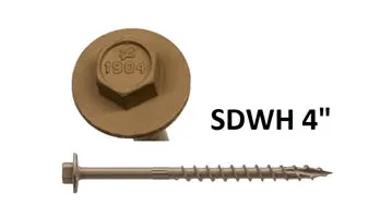Simpson Strong-Tie Strong-Drive? SDWH TIMBER-HEX Screw
