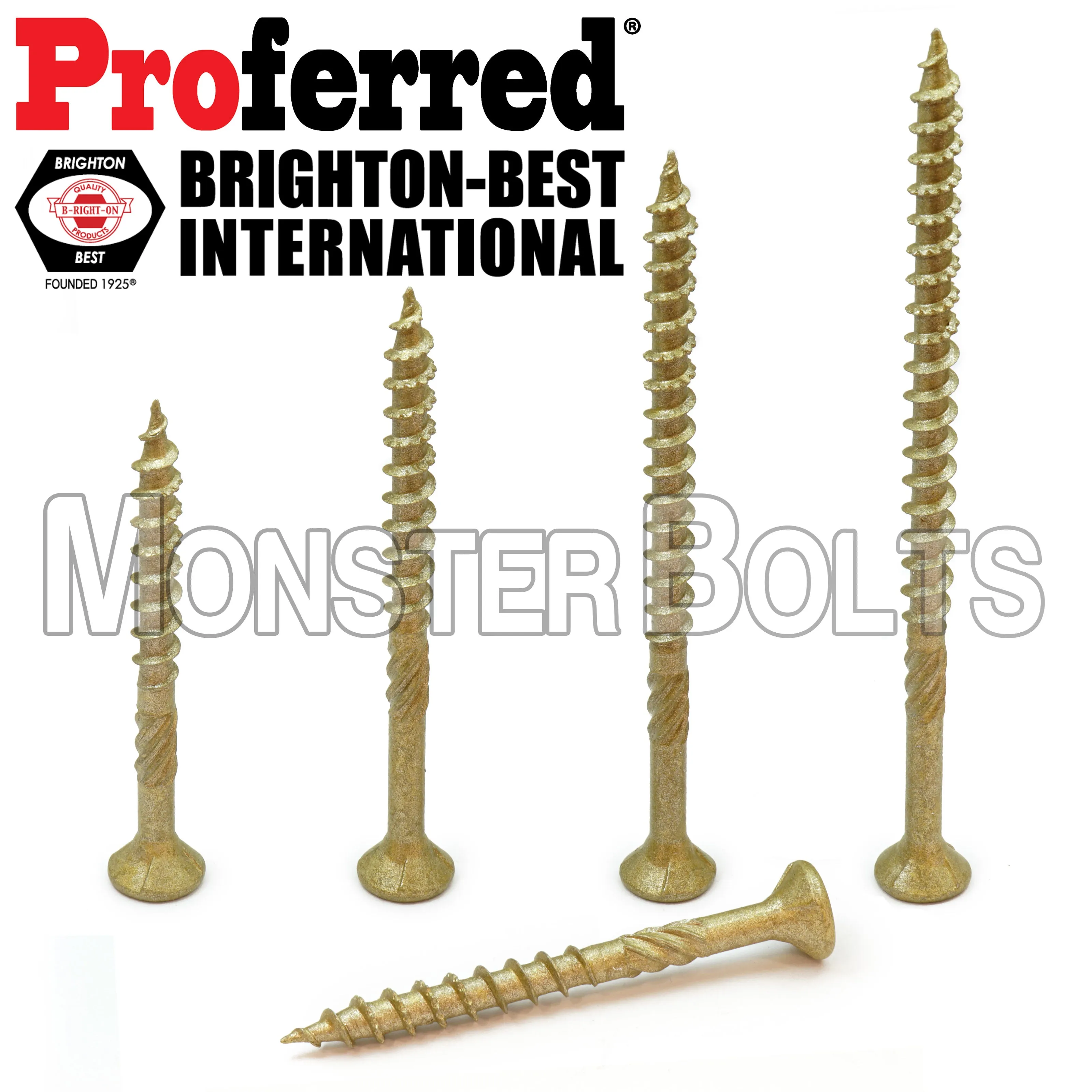 Torx #10 Max Drive Professional Decking & Outdoor wood screws