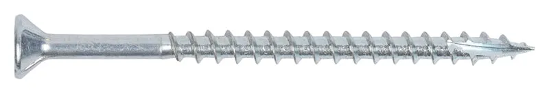 TORX-ZINC Assembly Screws DEEP THREADS TORX (Star) DRIVE ZINC PLATED Flat Head with Nibs Type-17 Drilling Point
