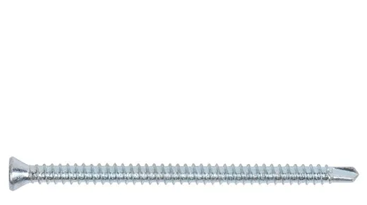 TRIM HEAD SELF DRILLING SCREWS #1 Square Drive Zinc Plated