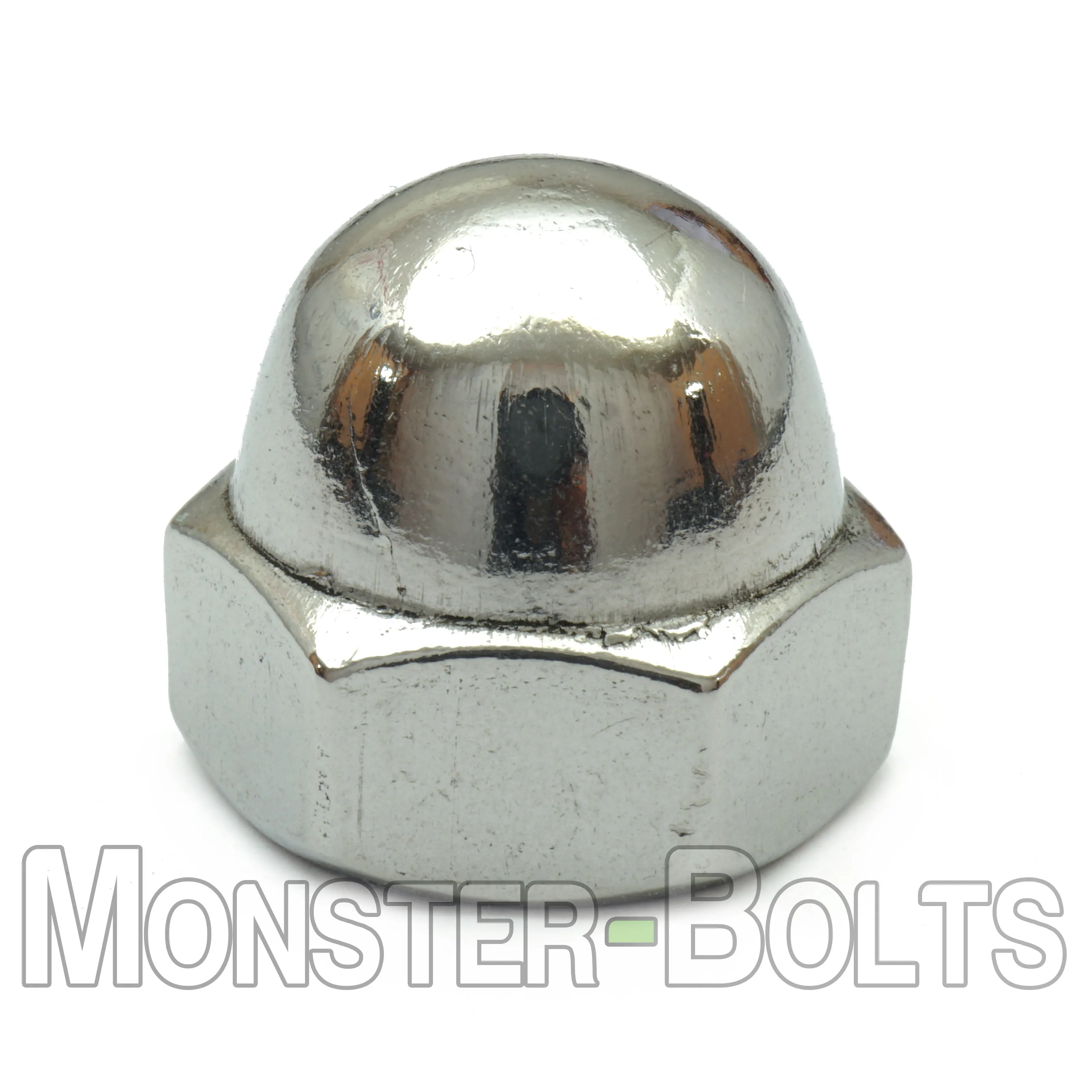 U.S. / Inch - Acorn Cap Hex Nuts, Stainless Steel 18-8 / 304