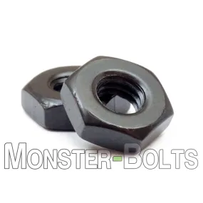U.S. / Inch - Hex Nuts for Machine Screws, Steel with Black Oxide